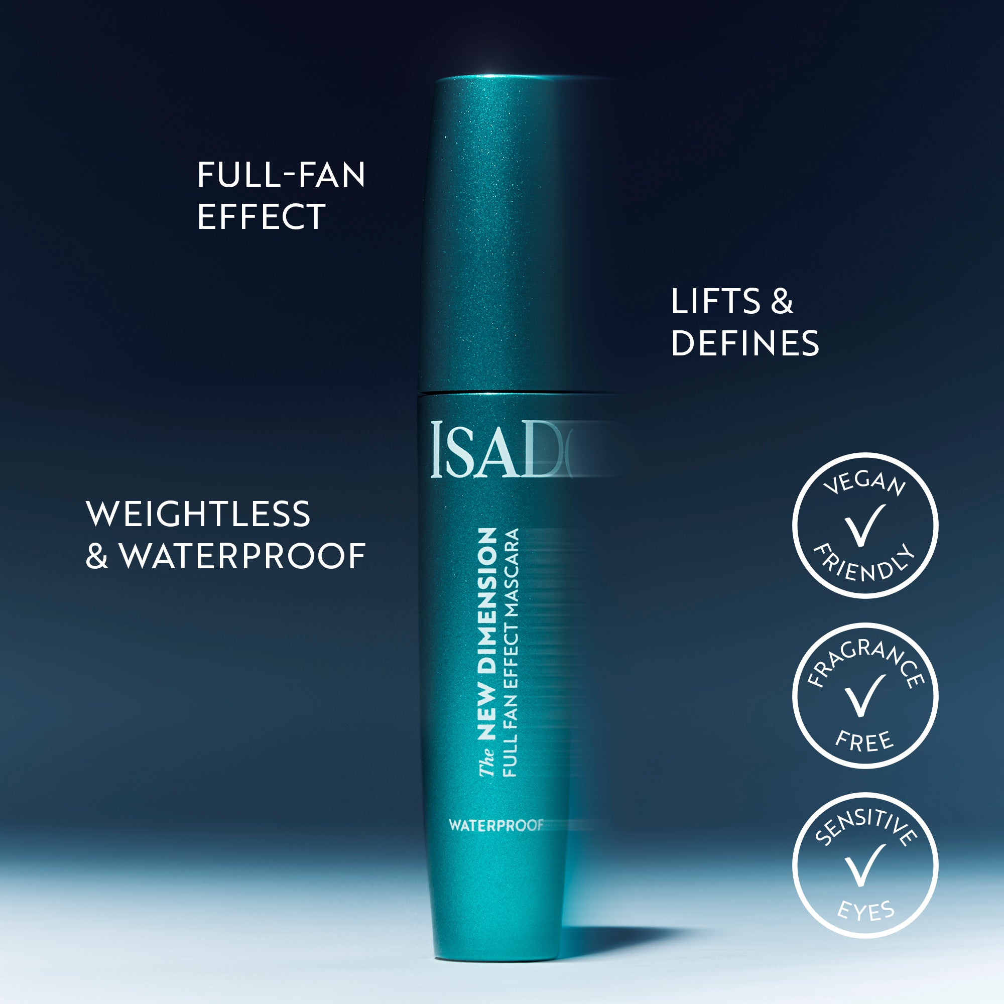 The New Dimension Full Fan Effect Mascara Waterproof