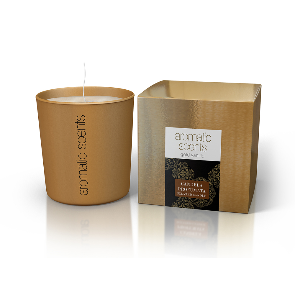 Candela Profumata Gold Vanilla